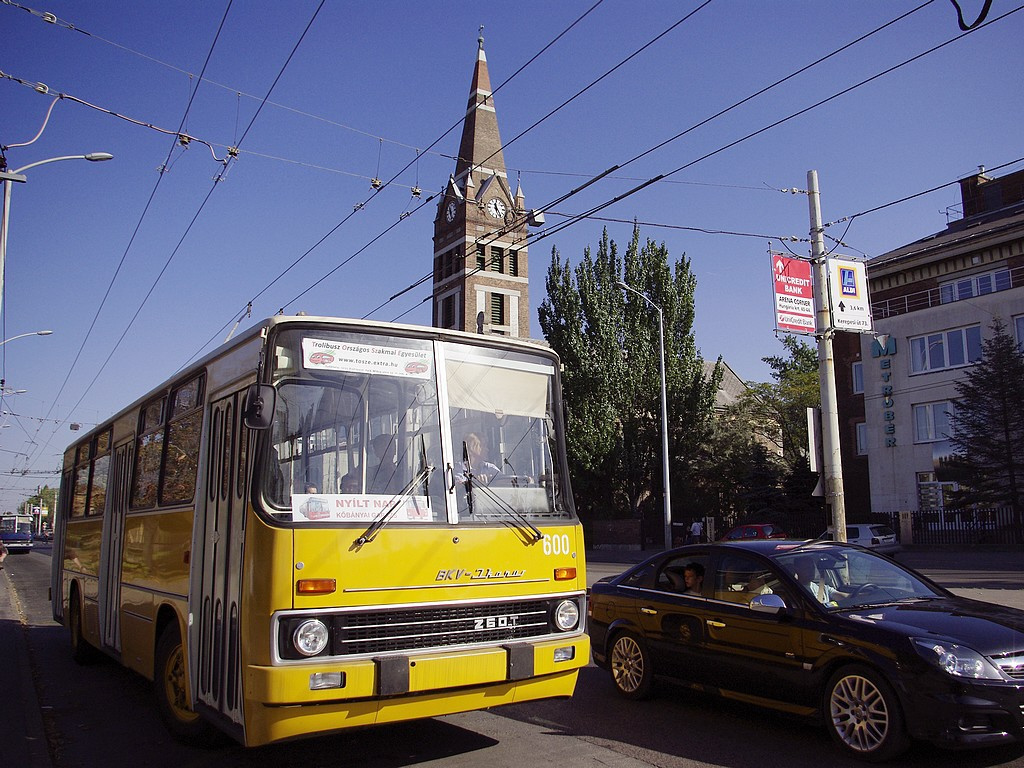 Ikarus 260T a Stadionoknál 8 2009.09.26