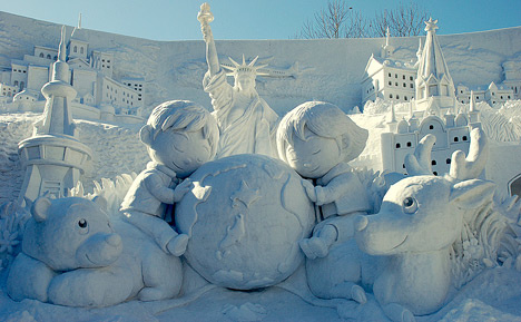 snow sculpture 54sfw