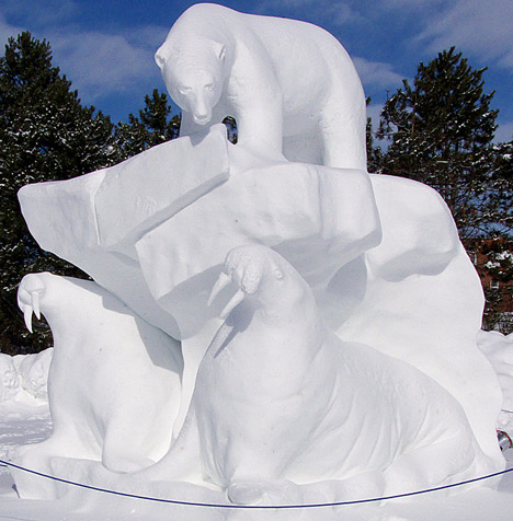 snow sculpture 57sfw