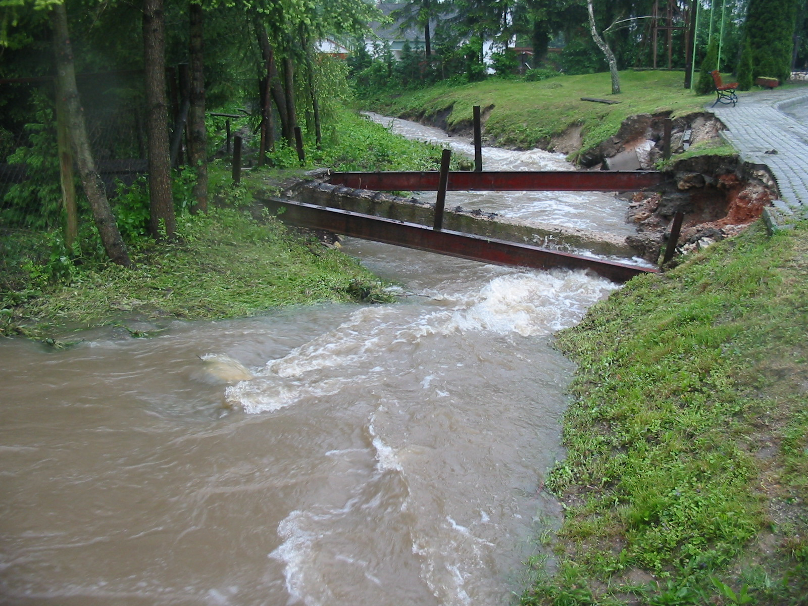 árvíz a bányában