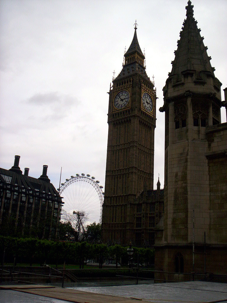Big Ben, London Eye-saját