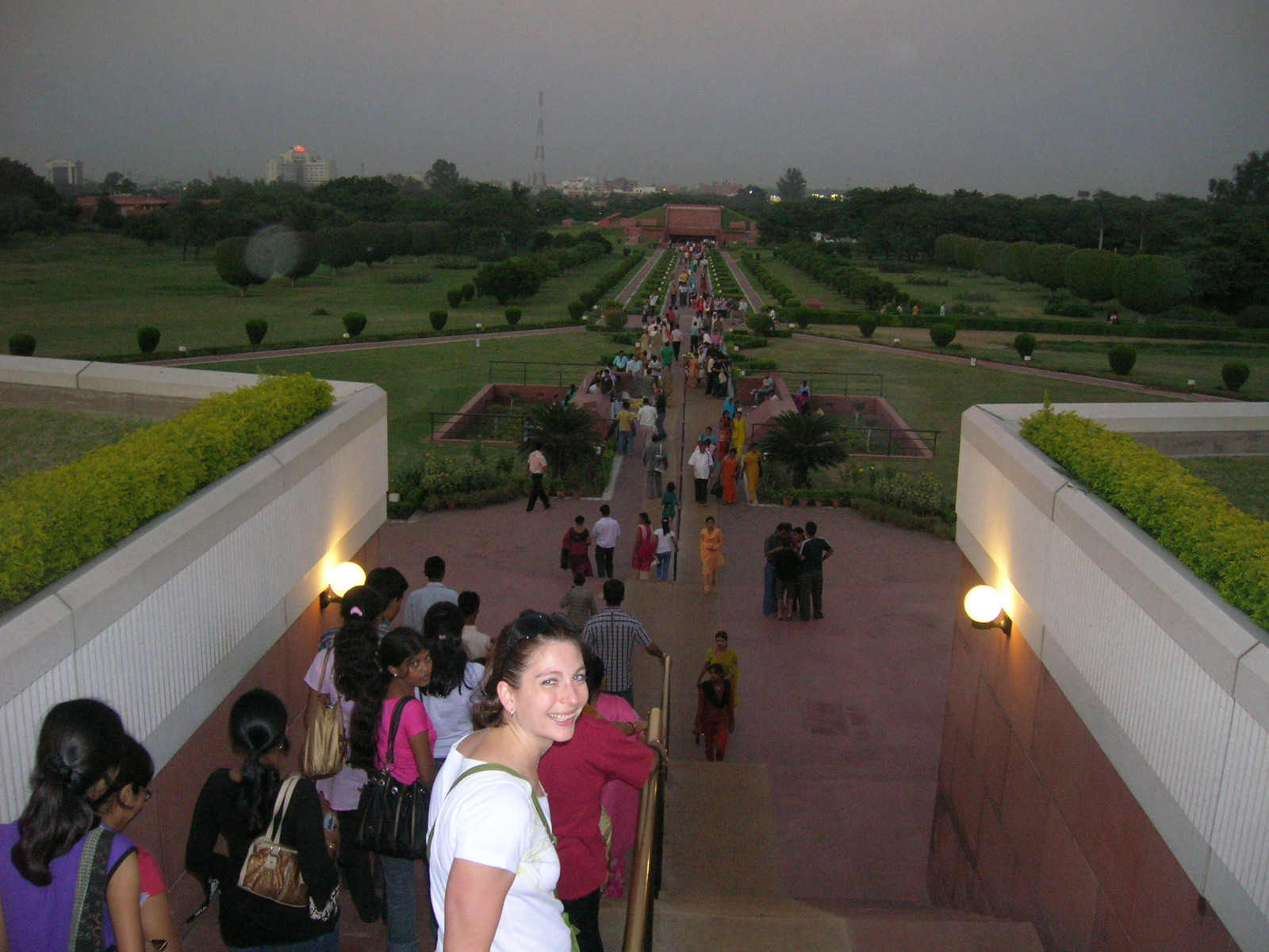 Dawn at Lotus Temple