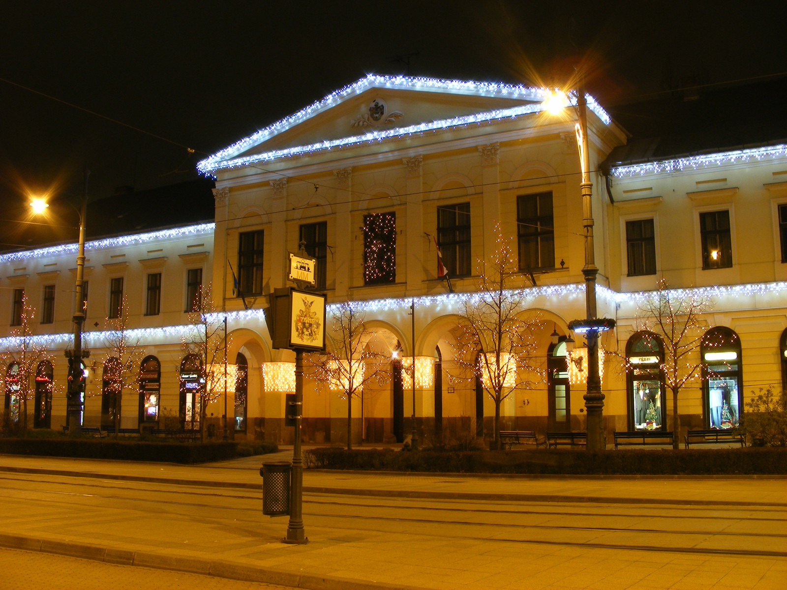 Debrecen Belváros - Ünnepi fények