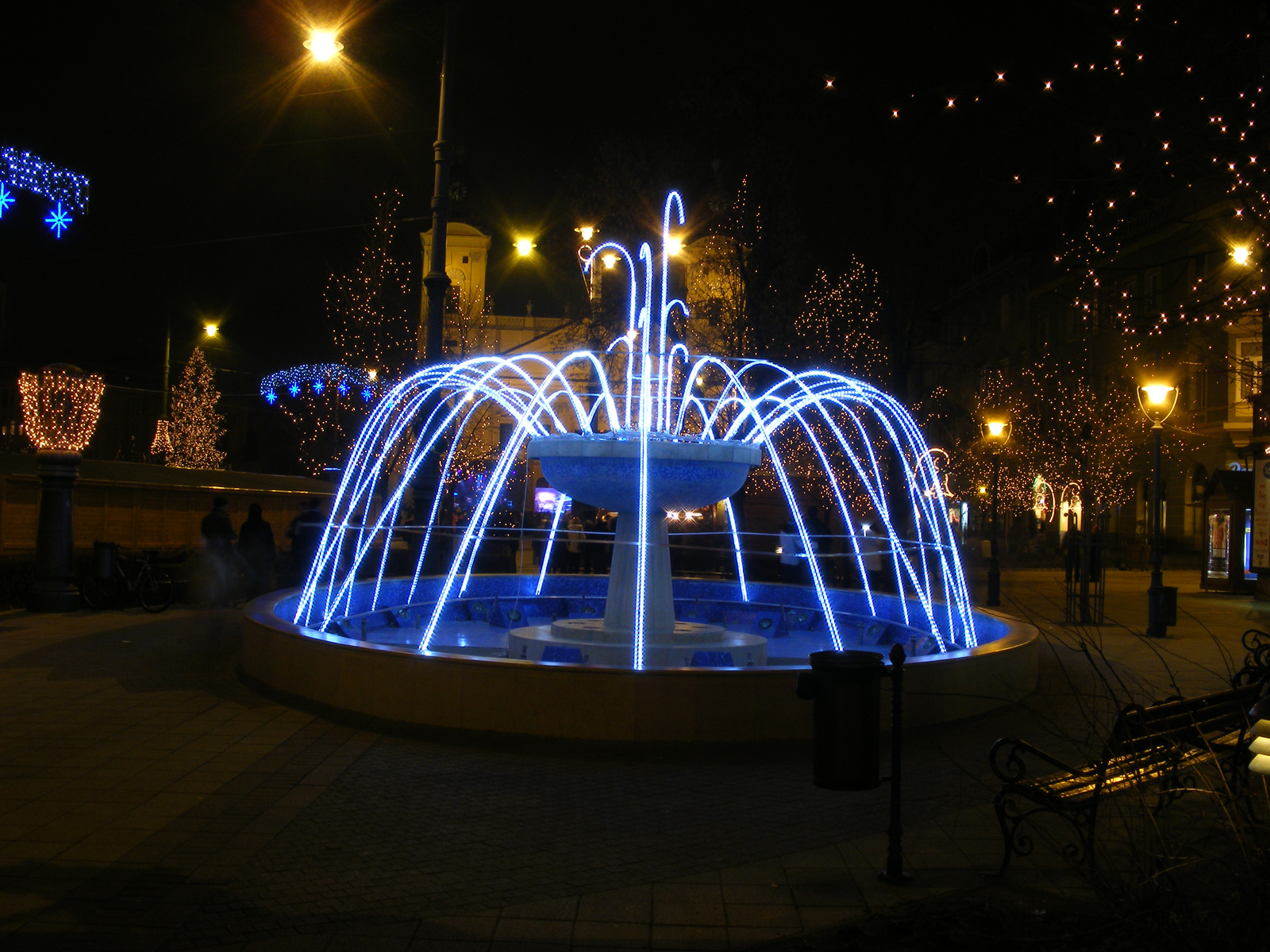 Debrecen Belváros - Ünnepi fények