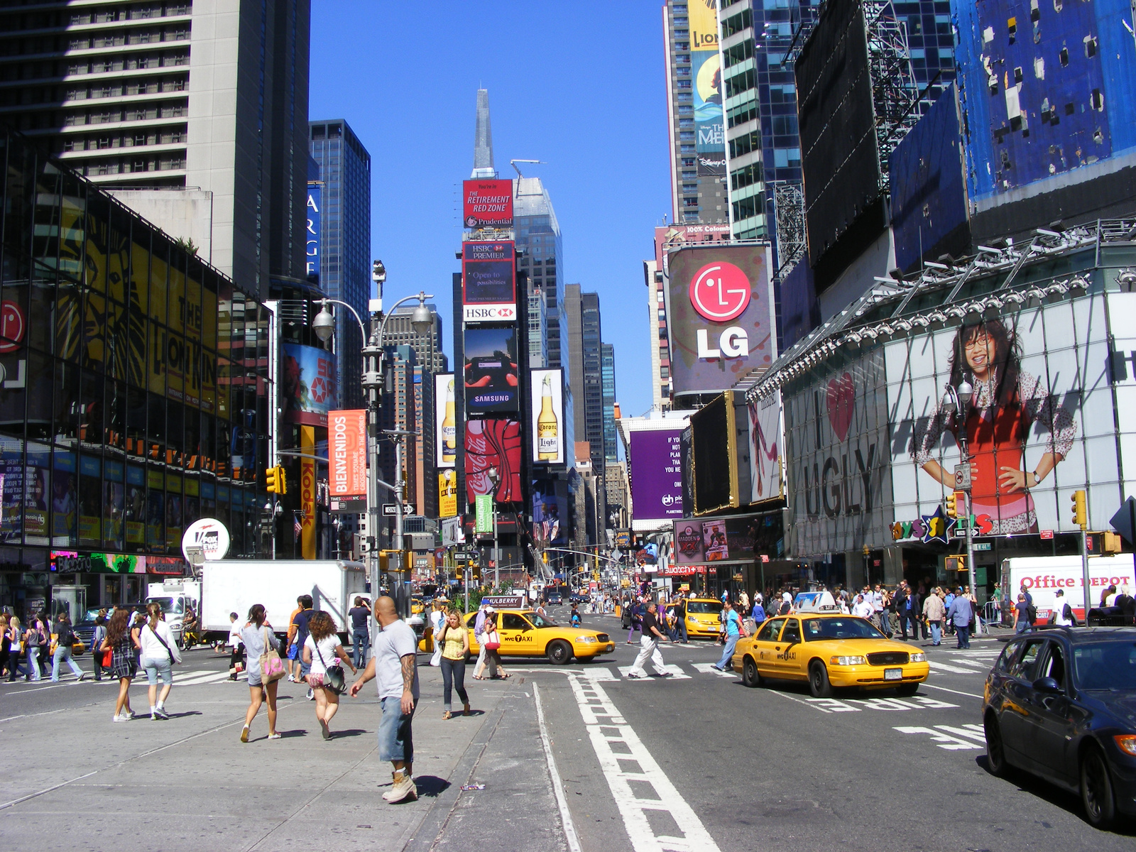 Times Square, Manhattan, New York City, New York, USA