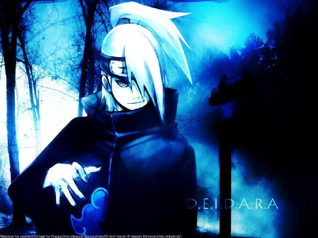 Evil Dark Deidara Naruto Picture