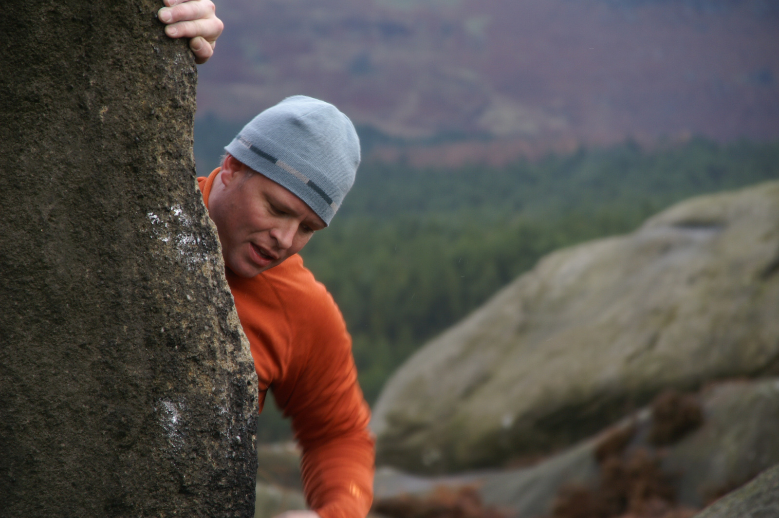 peak district boulder