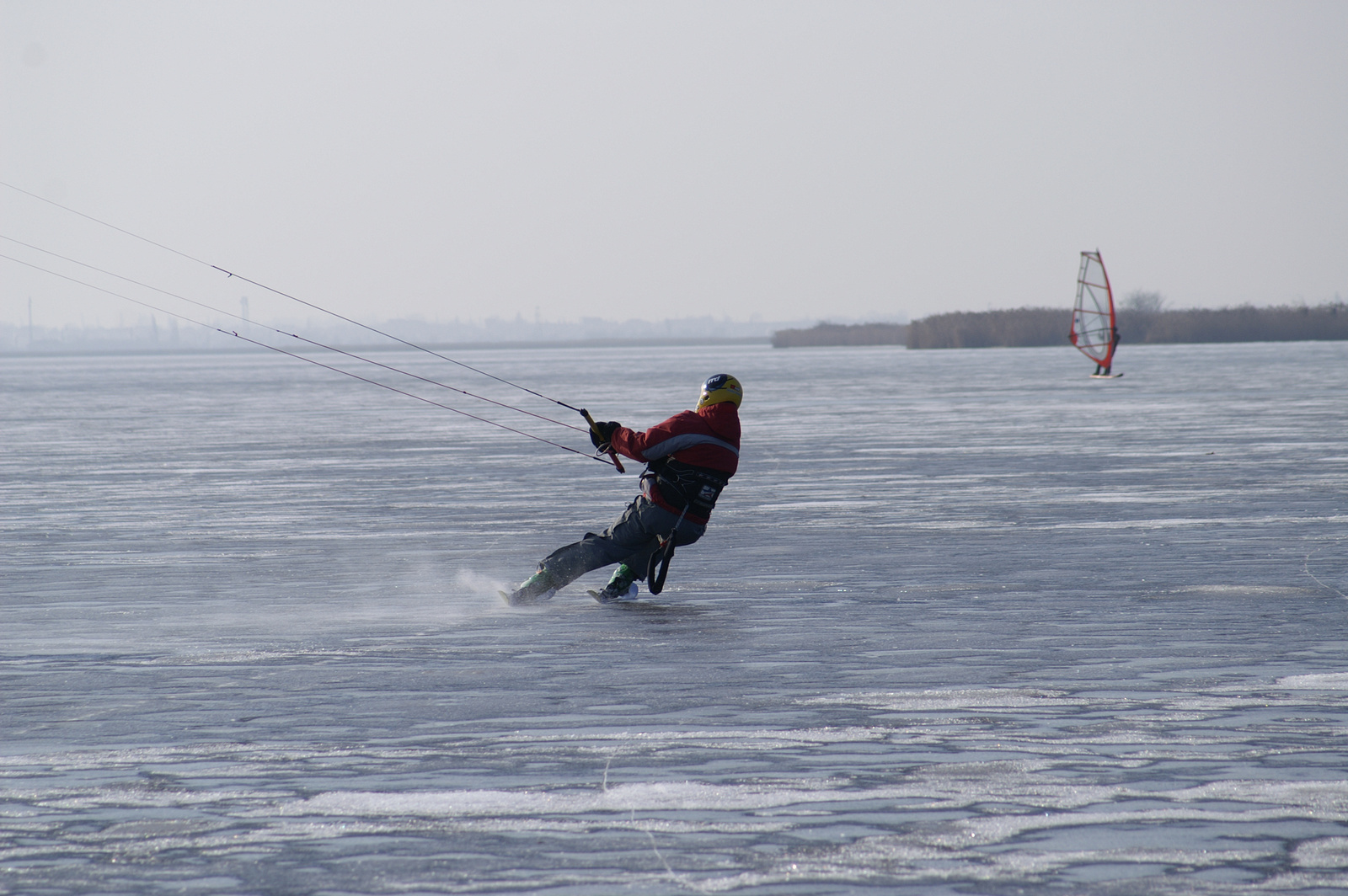 kite a jégen