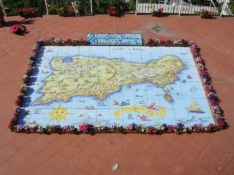 Capri térkép