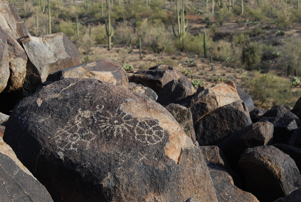 US 2011 Day01  072 Petroglyphs At Signal Hill, Saguaro NP, AZ