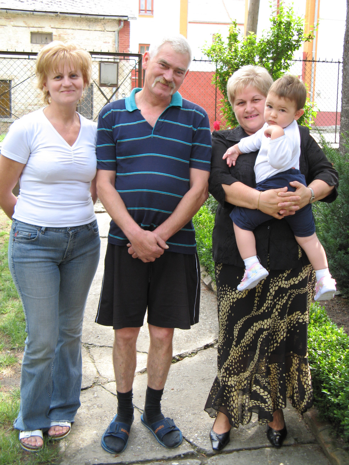 2008-06 Dombóvár - Nagynéni, Nagyszülők
