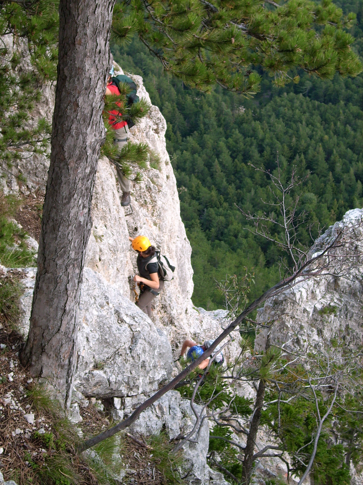 Wildenauersteig Juli érkezik Via Ferrata 20 20090906