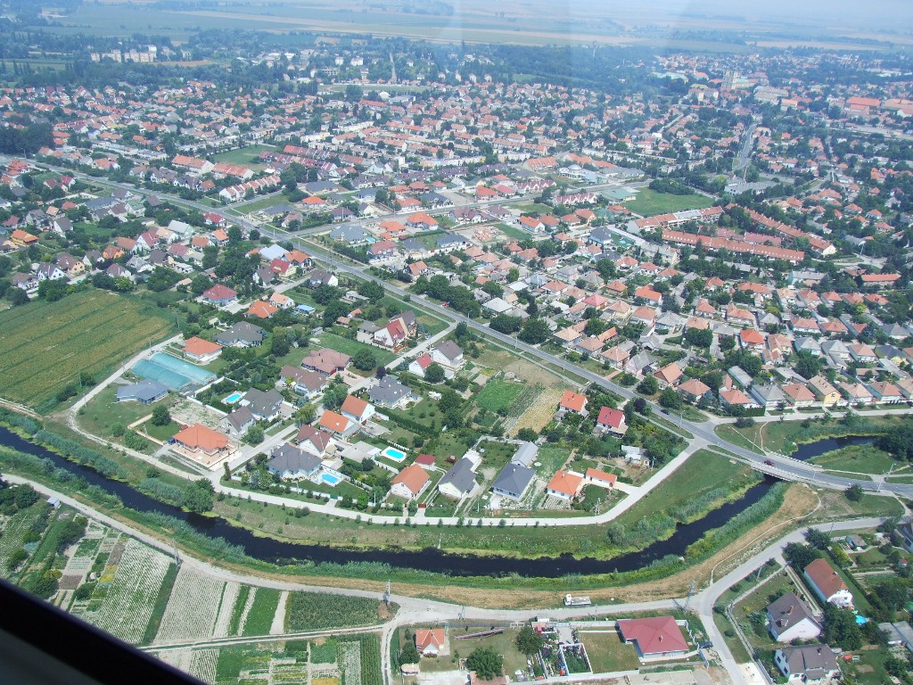 Kalocsa madártávlat