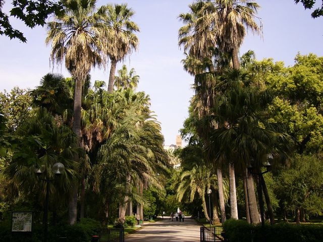 Botanikus kert Napoli