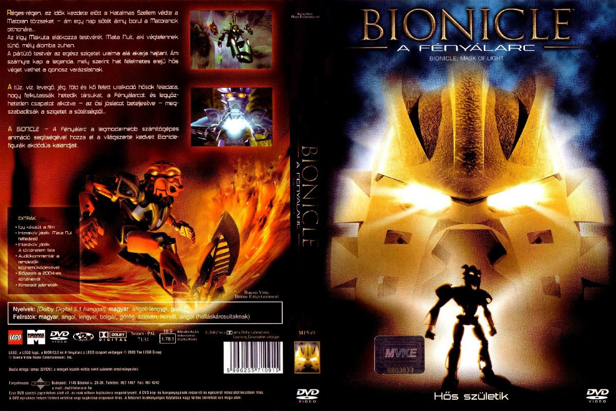 Bionicle 1 Mask Of Light Hungarian