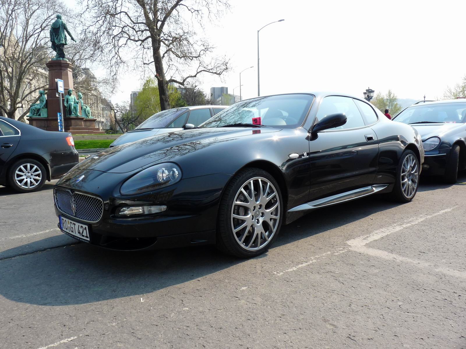 Maserati GranSport, amit megbüntettek parkolásért