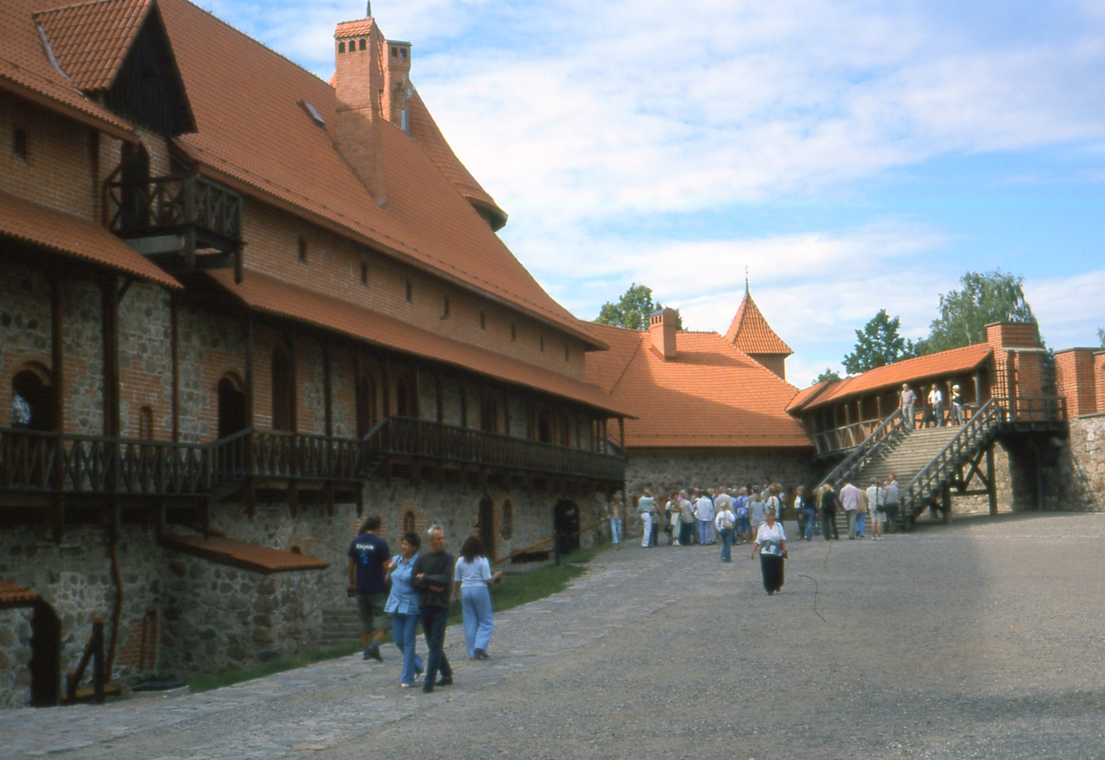 img033 Trakai várudvar