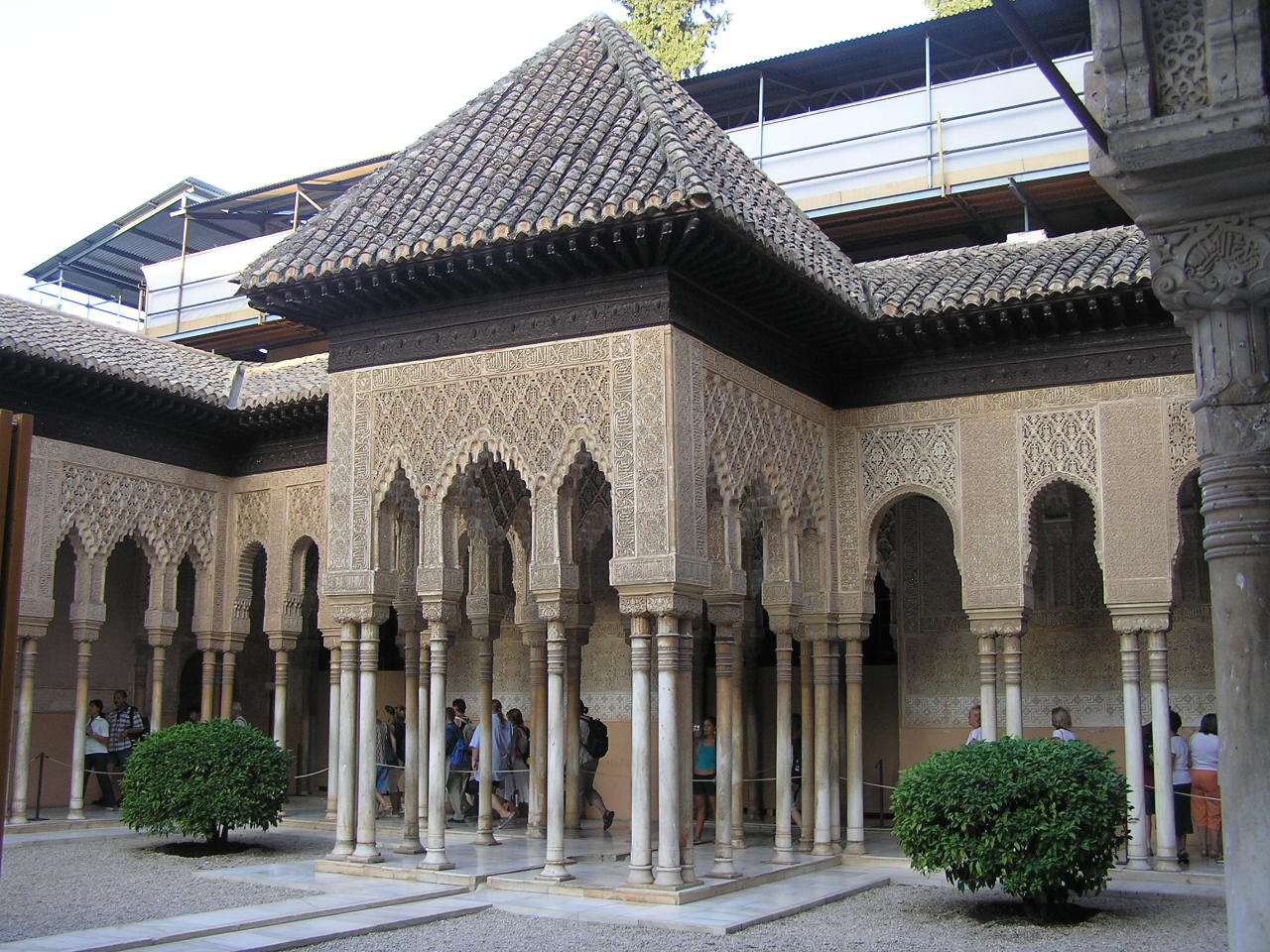 0263 Granada Alhambra Oroszlános udv.