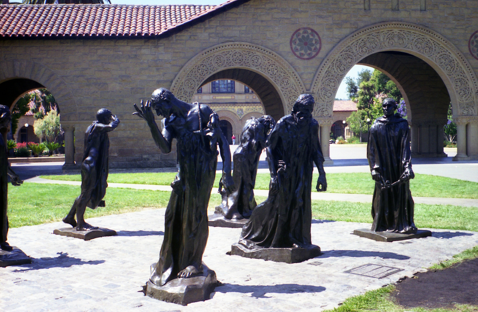 034 Stanford Egyetem Rodin szobrok
