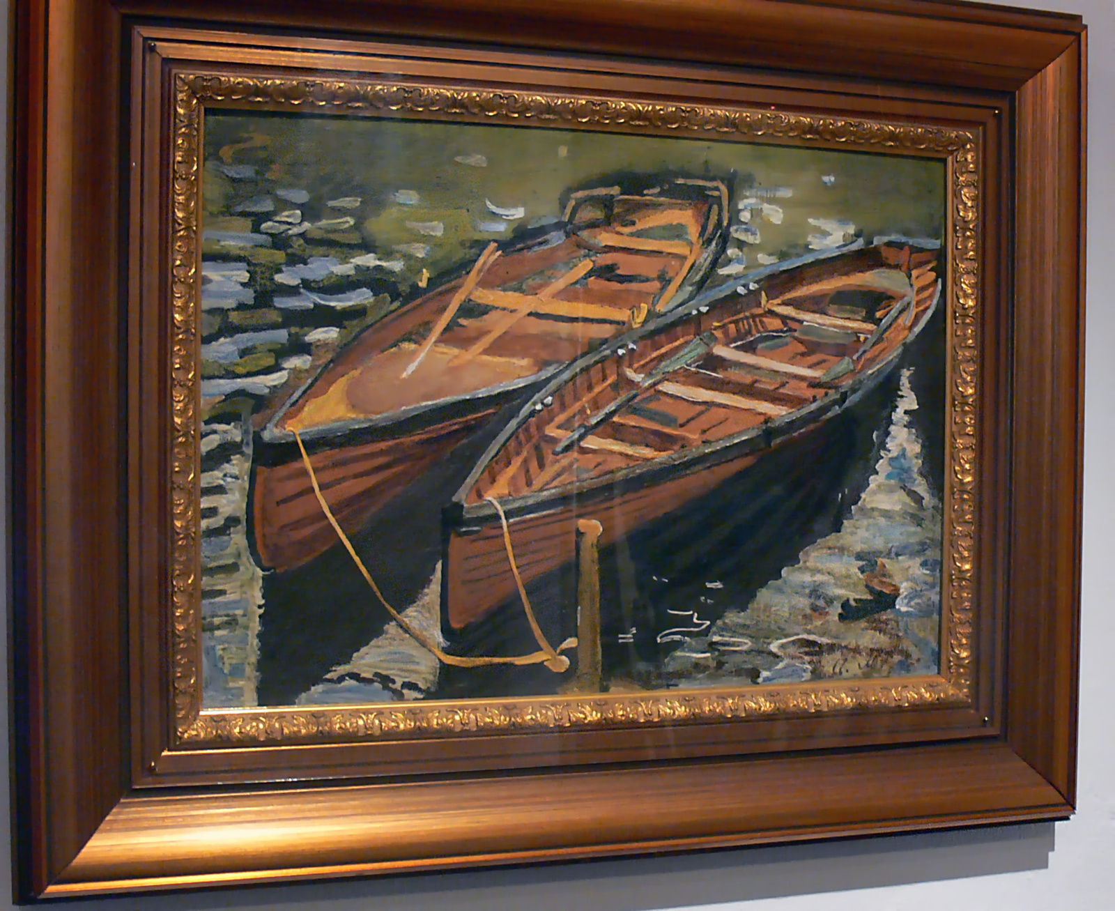 Kopcsik - Monet - Halászhajók - 1869