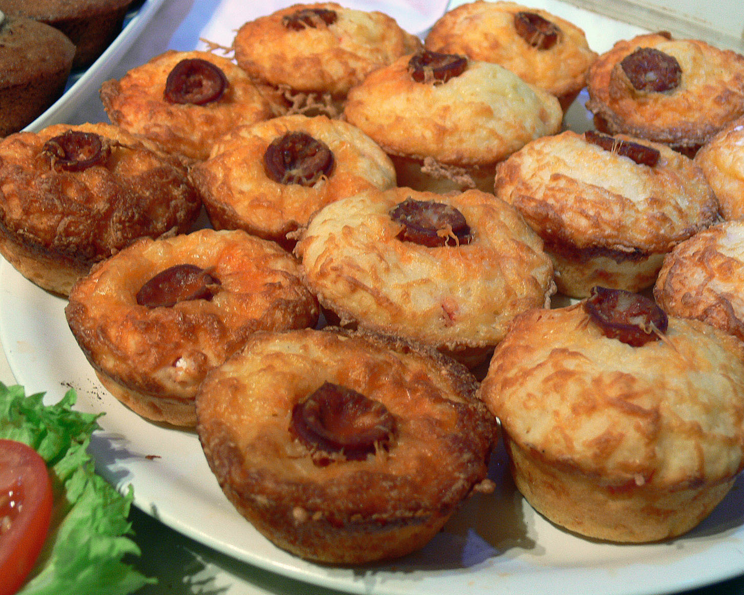 food - sajtos muffin