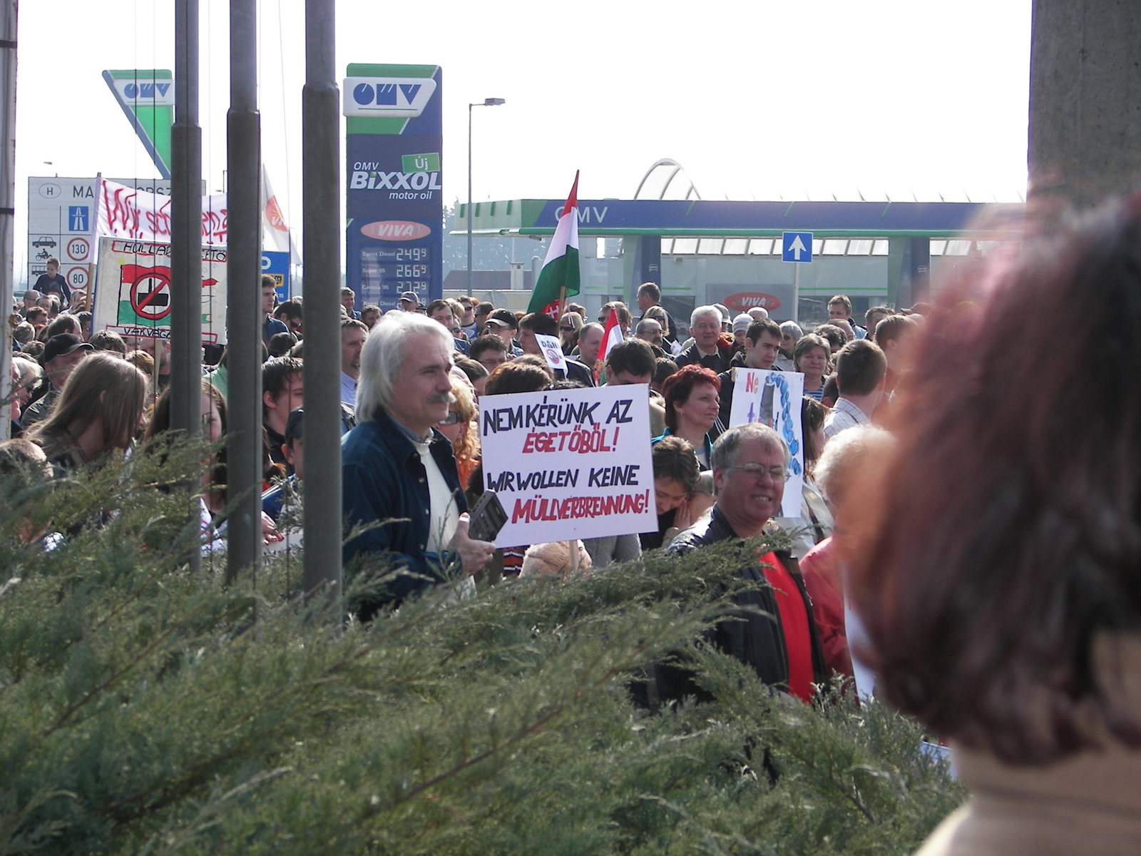 2007 03 17 Demonstráció a határon