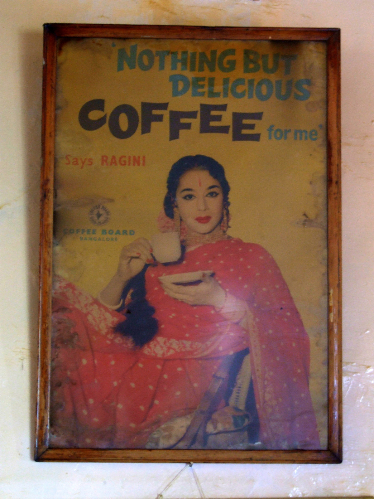 Shimla - Indian coffee house - plakát