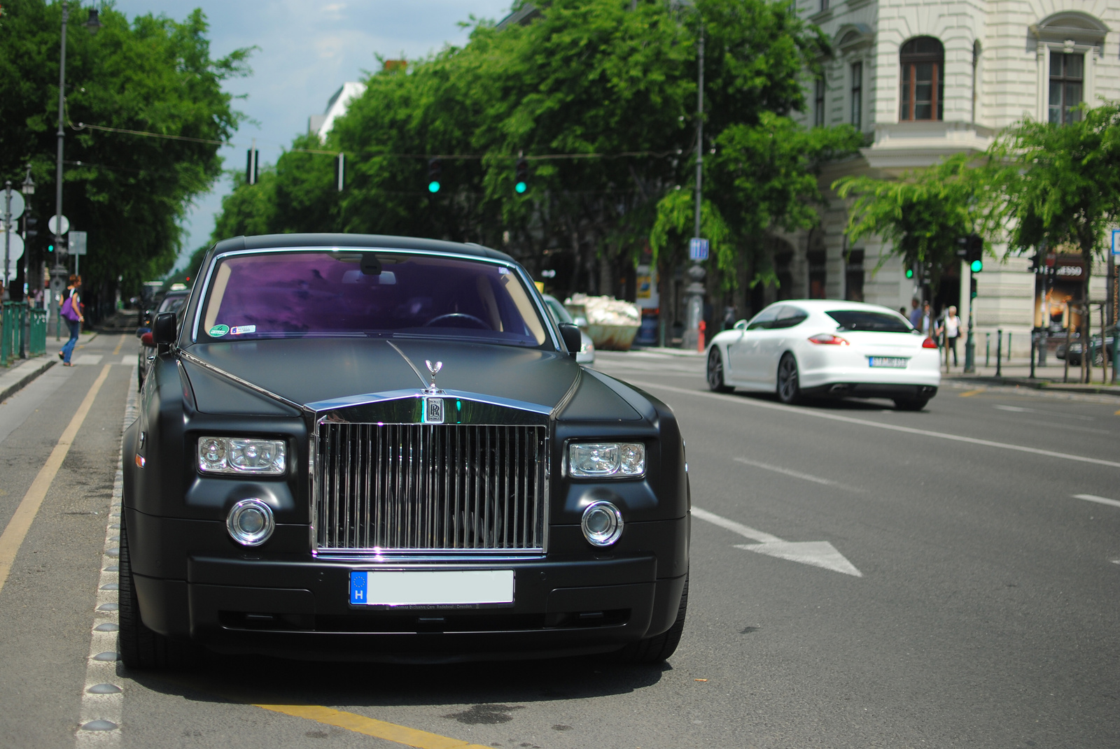 Rolls Royce Phantom & Porsche Panamera