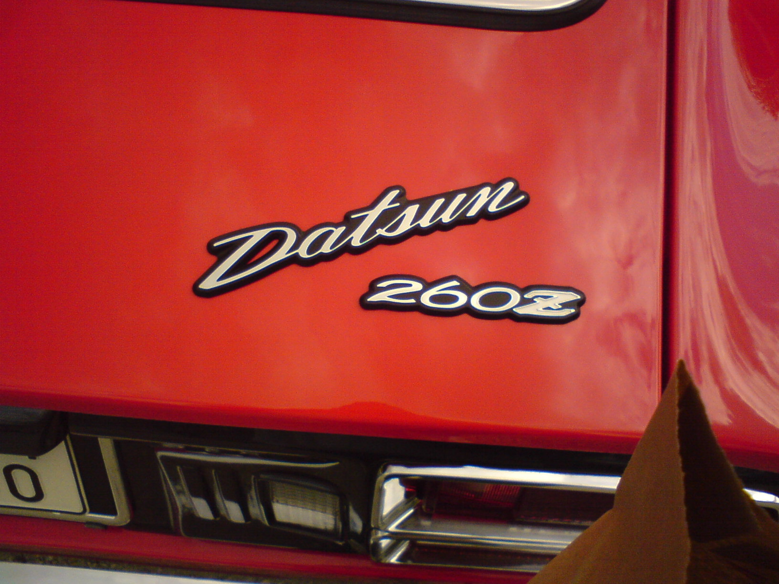 Datsun 260Z felirat