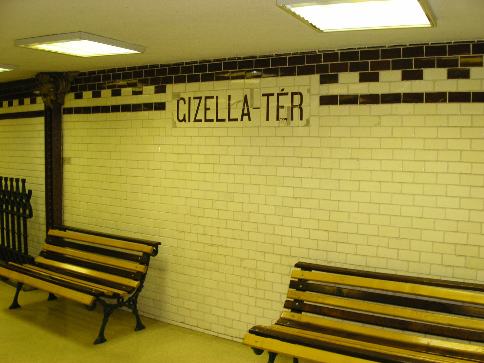 Gizella téri állomás a Deák téren :-)