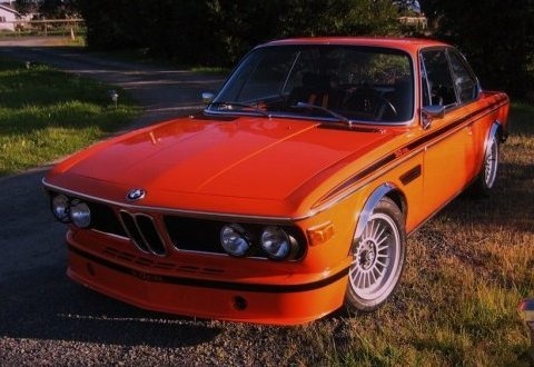 1971 BMW 3.0CSL E9 Coupe Front 1