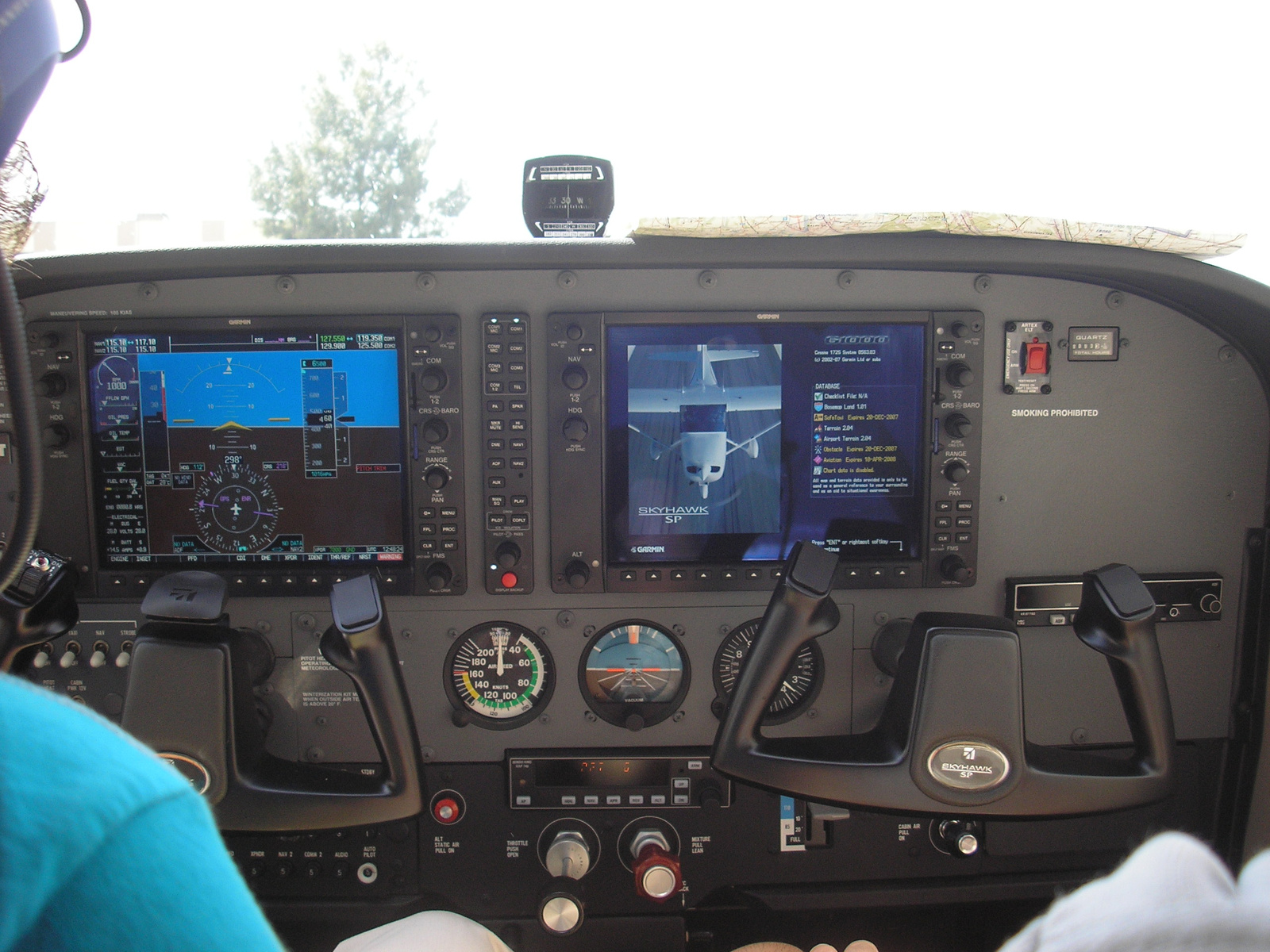 Cessna 172  SP G1000 műszerfal