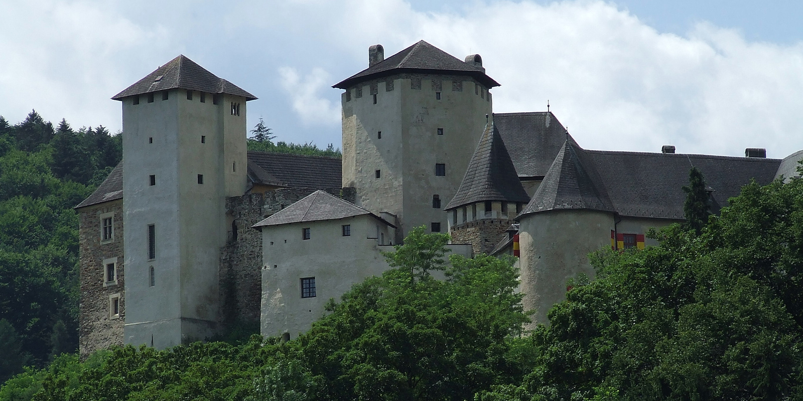 A lékai vár (Lockenhaus, Burgenland)