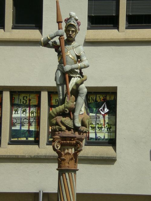 Köztéri szobrok Ulmban (1)
