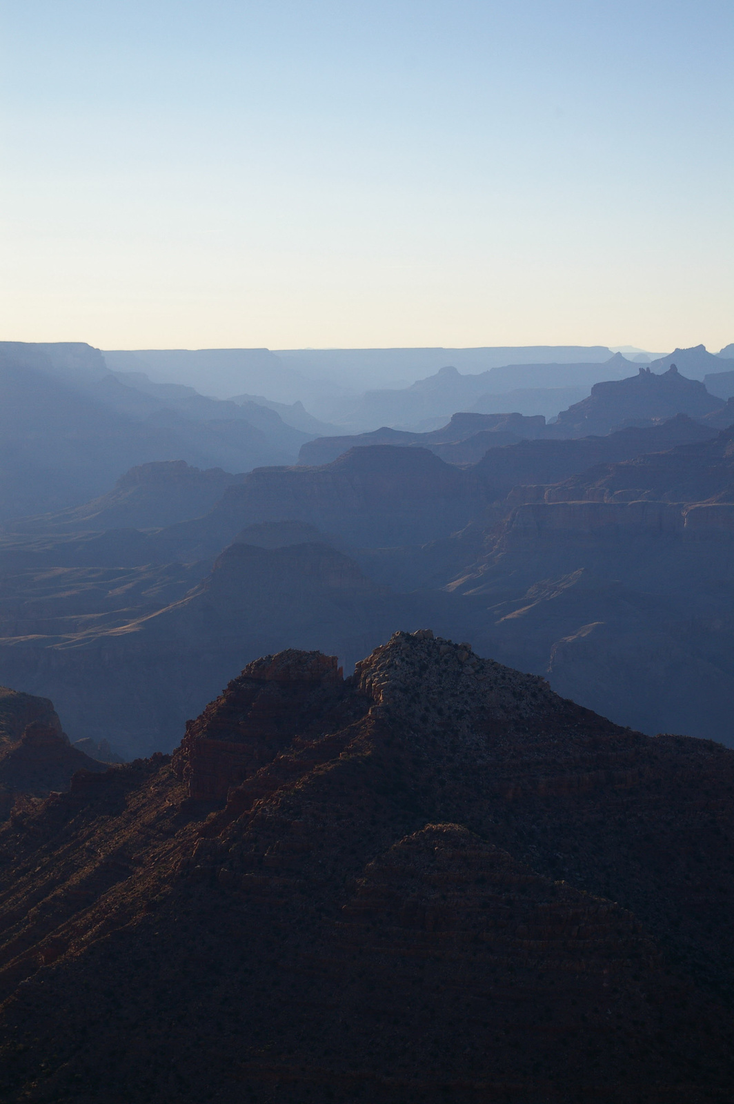 Grand Canyon naplemente után