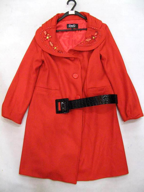 90923B-49B DG RED WOOL JACKET SIZE 2 4 6 PRICE USD 54