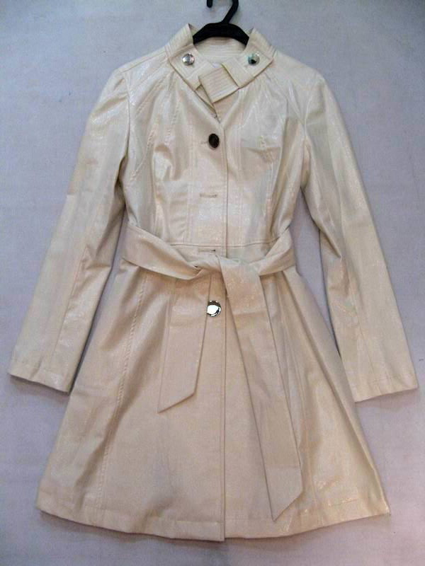 90924C-8C  D&G BEIGE COTTON DUSTCOAT SIZE 2 4 6 PRICE USD51