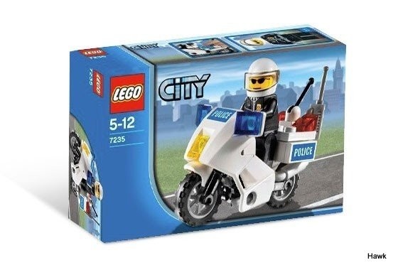 7235 Police Motorcycle Box 2005