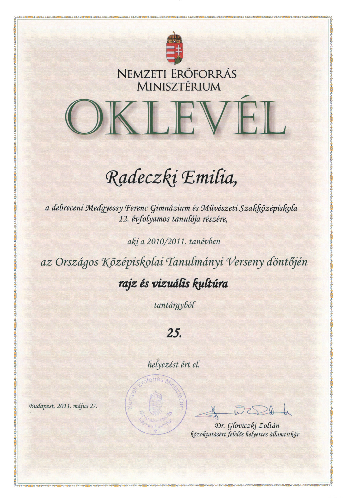 OKTV - Radeczki Emília