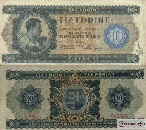 1946 UJ 10 forint.preview