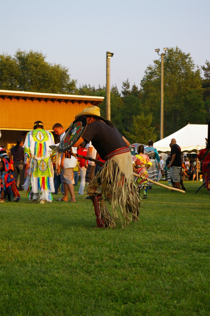 Powwow indiántánc