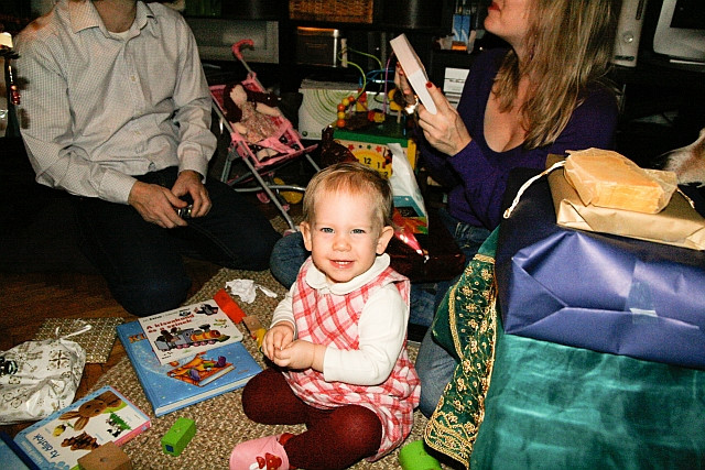 Karácsony2007  ajándékbontás 2