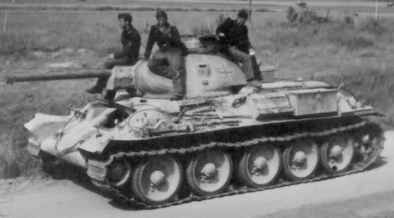 T-34: Germans modified T-34