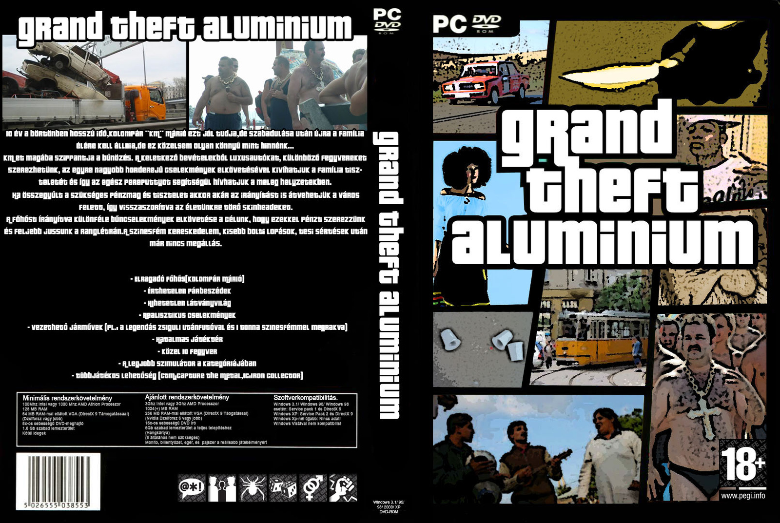 Grand Theft Alu Cover DVD D&M