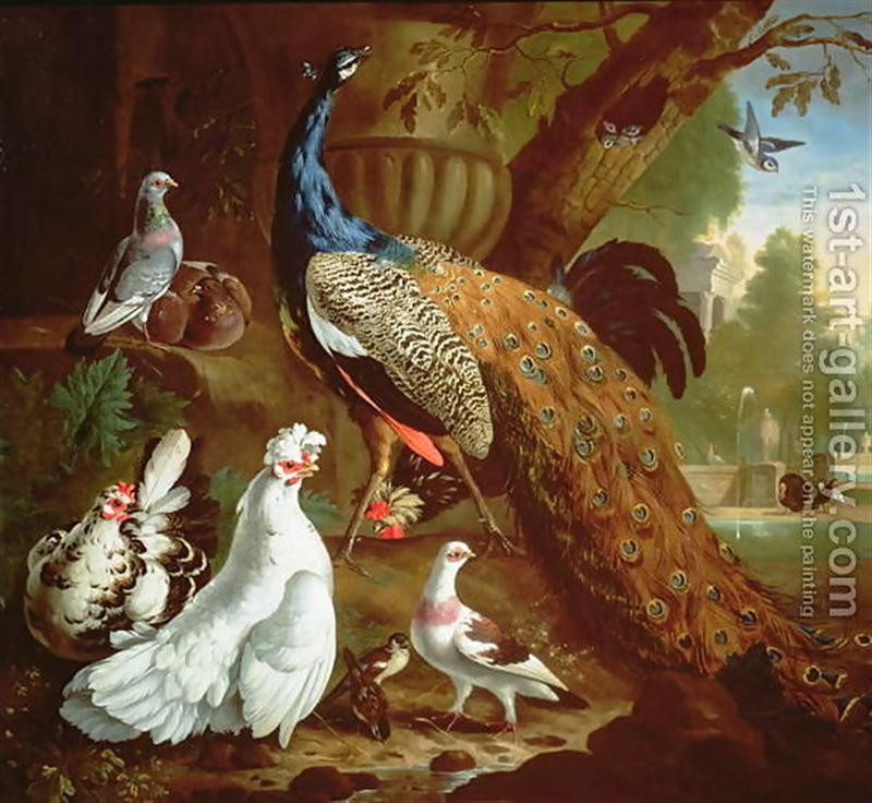 A-Peacock-In-A-Classical-Landscape,-1719 (Medium)