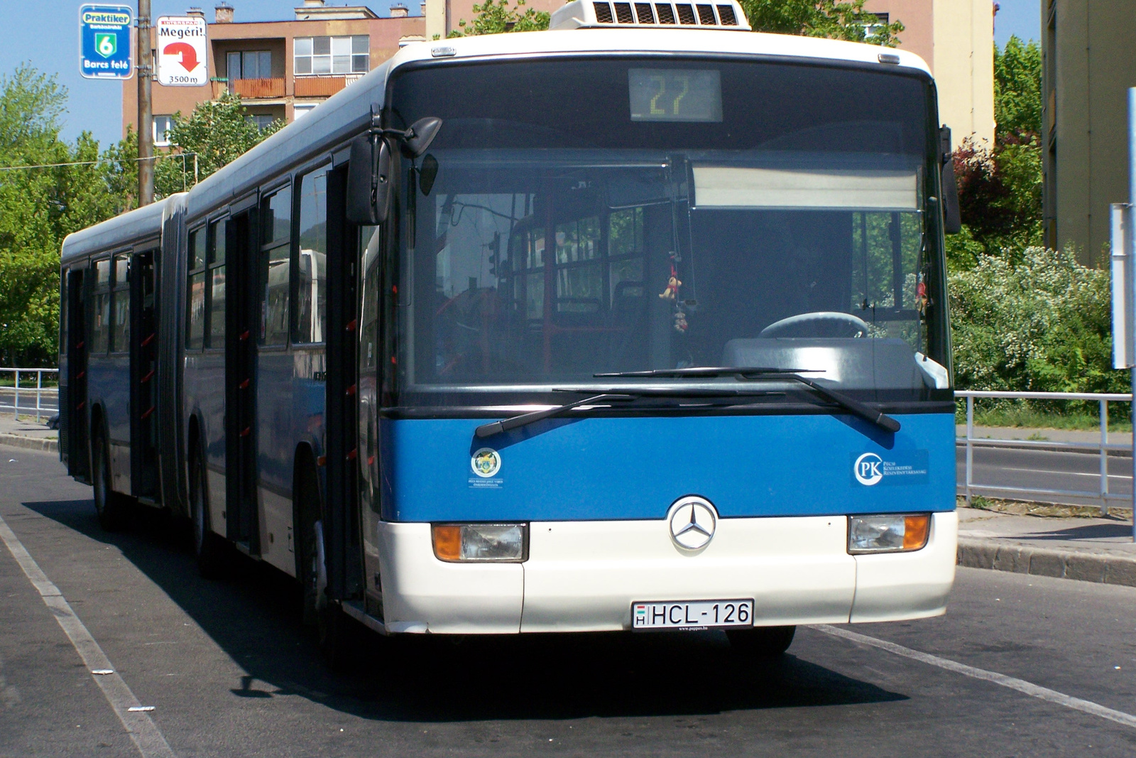 Mercedes O345G-HCL-126-Pécs