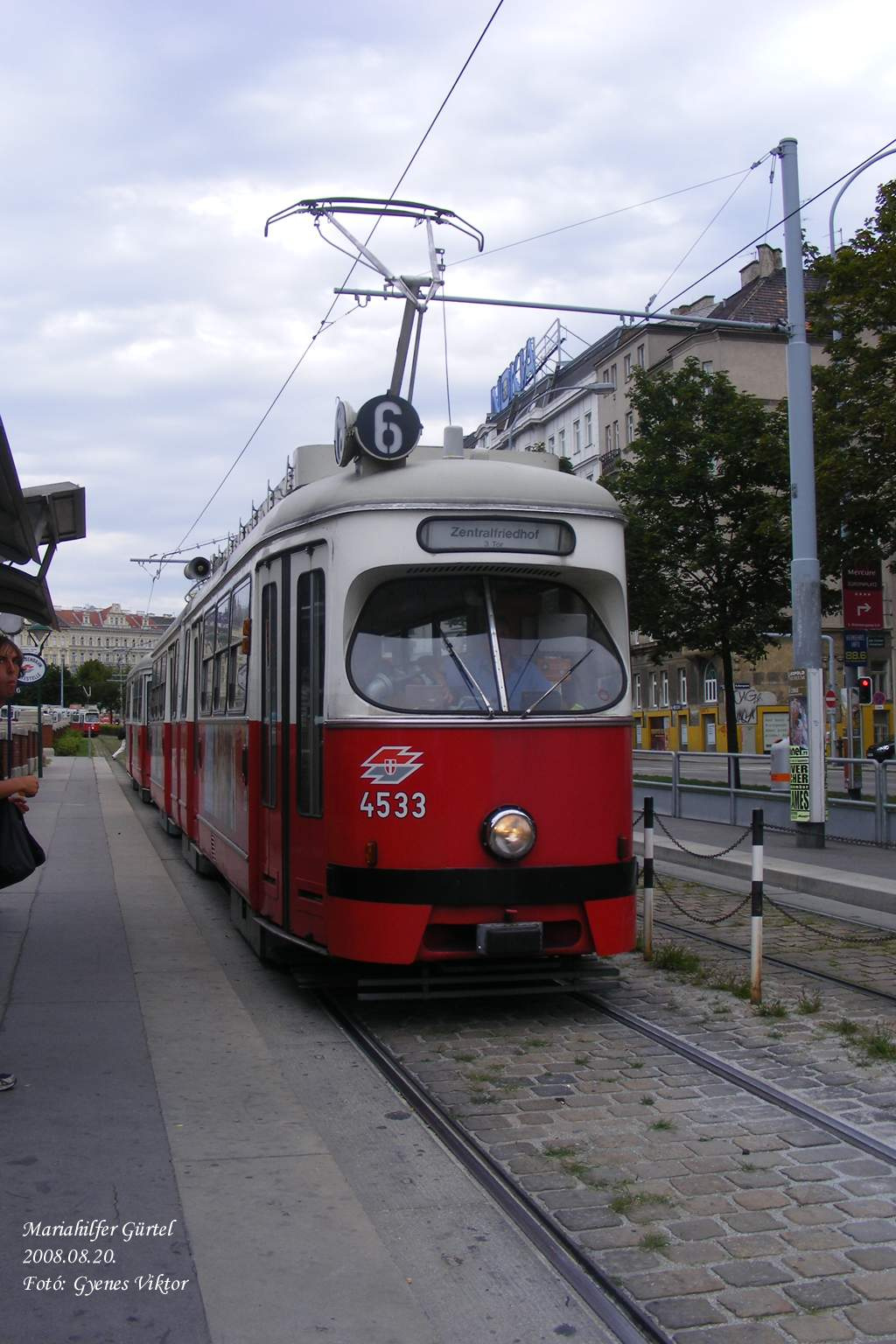Bécsi villamos4533