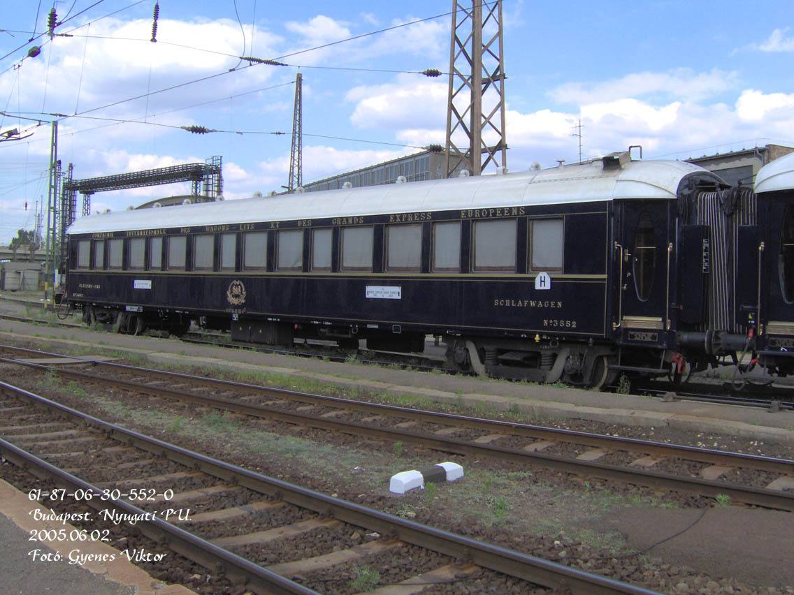 Orient Express Schlafwagen 61-87-06-30-552-0