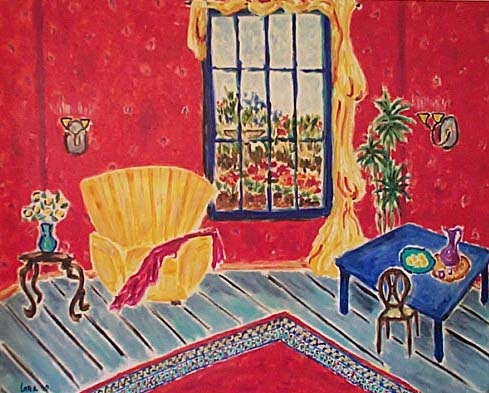 The red room (Helga Butzer Felleisen)