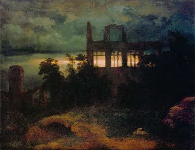 Romantic ruin (Arnold Böcklin)